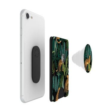 Logotrade promotional product image of: PopSockets® PopWallet+ card holder with PopGrip