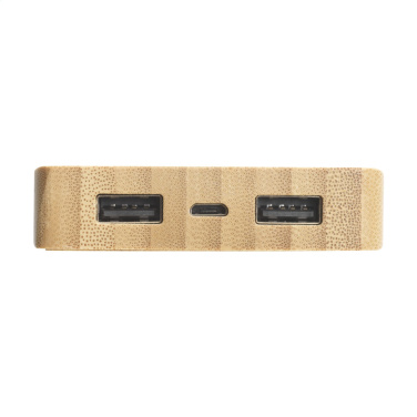 Logotrade promotional item picture of: Solar Powerbank 8000+ Wireless Charger