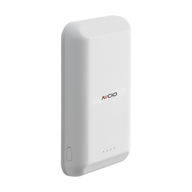Logotrade promotional items photo of: Force Magnetic RCS Recycled Wireless Powerbank 5000