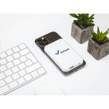 Logotrade promotional product image of: Force Magnetic RCS Recycled Wireless Powerbank 5000