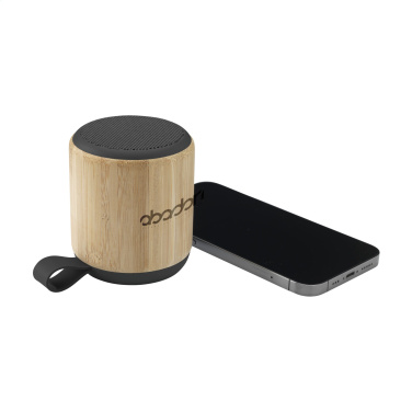 Logotrade promotional product picture of: Timor Bamboo Wireless Speaker