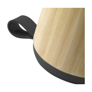 Logo trade promotional items image of: Timor Bamboo Wireless Speaker