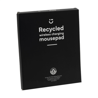 Logotrade promotional giveaway image of: RCS Recycled Wireless Charging Mousepad