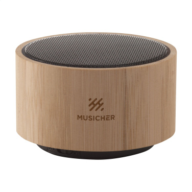 Logotrade promotional product picture of: Wave Bamboo Wireless Speaker