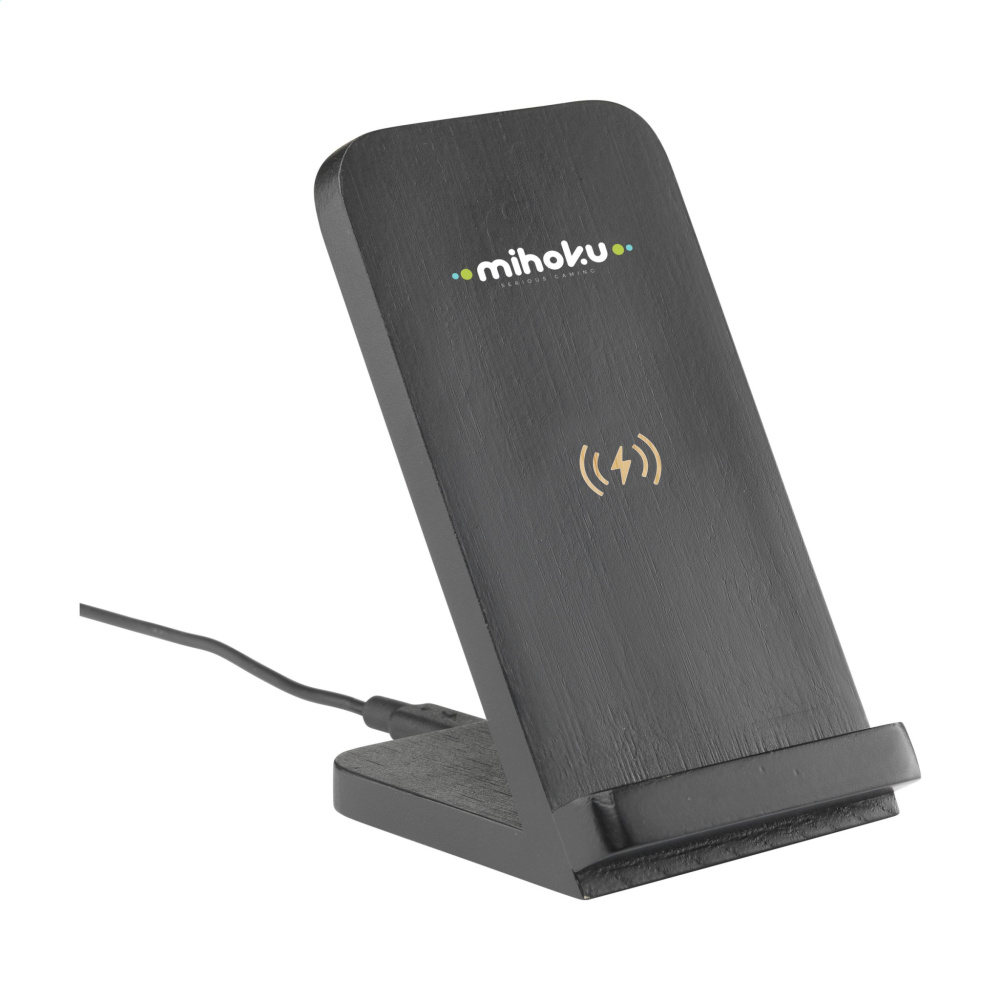 Logotrade promotional gift image of: Baloo Wireless Charger Stand 15W