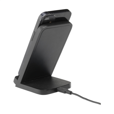 Logo trade promotional merchandise picture of: Baloo Wireless Charger Stand 15W