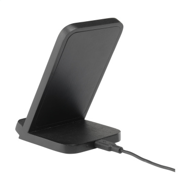 Logo trade promotional merchandise picture of: Baloo Wireless Charger Stand 15W