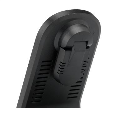 Logotrade promotional giveaways photo of: Triple-Up RCS Recycled ABS Wireless Charger Stand