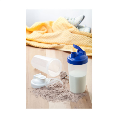 Logo trade advertising products image of: Shaker Protein 600 ml drinking cup