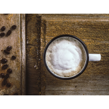 Logo trade advertising product photo of: Retro Enamel Mug 350 ml