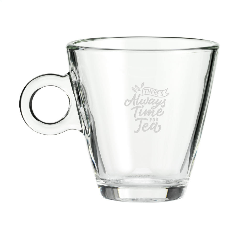 Logo trade promotional products image of: Lugano Tea Glass 320 ml