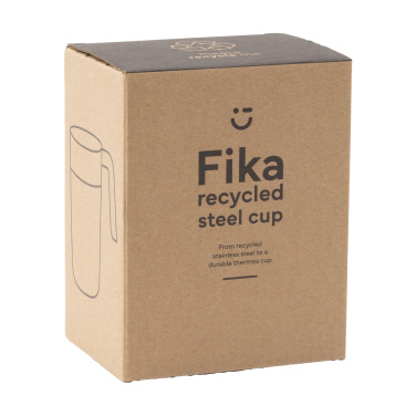 Logotrade advertising product picture of: Fika RCS Recycled Steel Cup 400 ml thermo cup