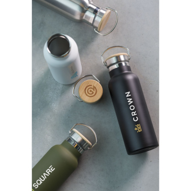 Logo trade business gift photo of: Nordvik RCS Recycled Steel 500 ml drinking bottle