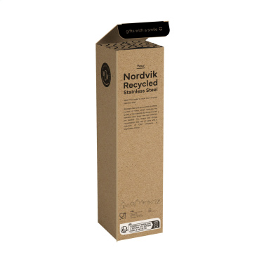 Logo trade promotional gifts picture of: Nordvik RCS Recycled Steel 750 ml