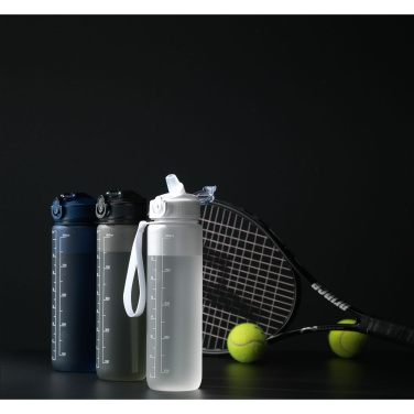 Logo trade corporate gifts picture of: AquaSport GRS Recycled Water Bottle 1,000 ml