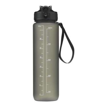 Logo trade promotional product photo of: AquaSport GRS Recycled Water Bottle 1,000 ml