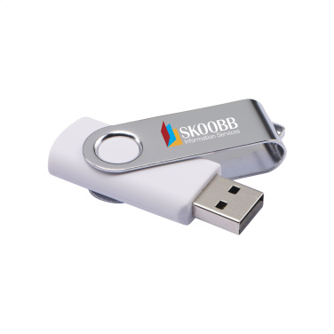 Logo trade advertising products picture of: USB Twist 64 GB