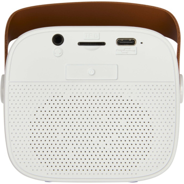 Logo trade promotional merchandise photo of: Diya 3W wireless recycled plastic speaker