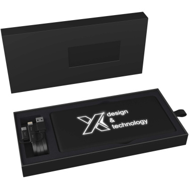 Logotrade promotional items photo of: SCX.design P30 8000 mAh light-up solar power bank