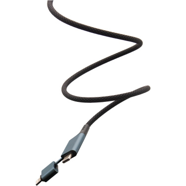 Logotrade promotional giveaway picture of: SCX.design C52 100W 4-in-1 rPET magnetic ultra fast charging cable 