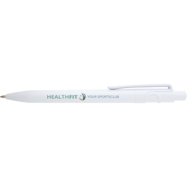 Logotrade promotional product image of: Unica recycled plastic ballpoint pen (blue ink)