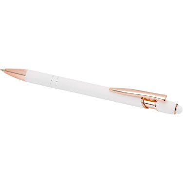 Logo trade corporate gifts image of: Nanna ballpoint pen with rose gold finish (blue ink)