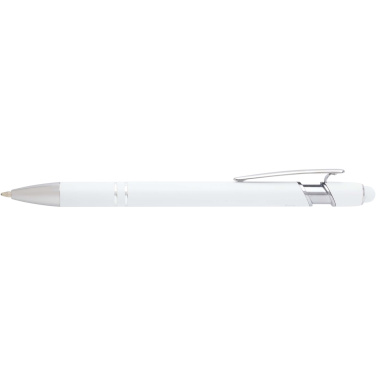 Logotrade advertising product image of: Kish ballpoint pen with silver finish (black ink)