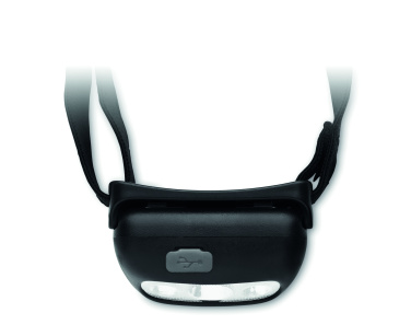 Logo trade promotional giveaway photo of: Rechargeable LED head torch