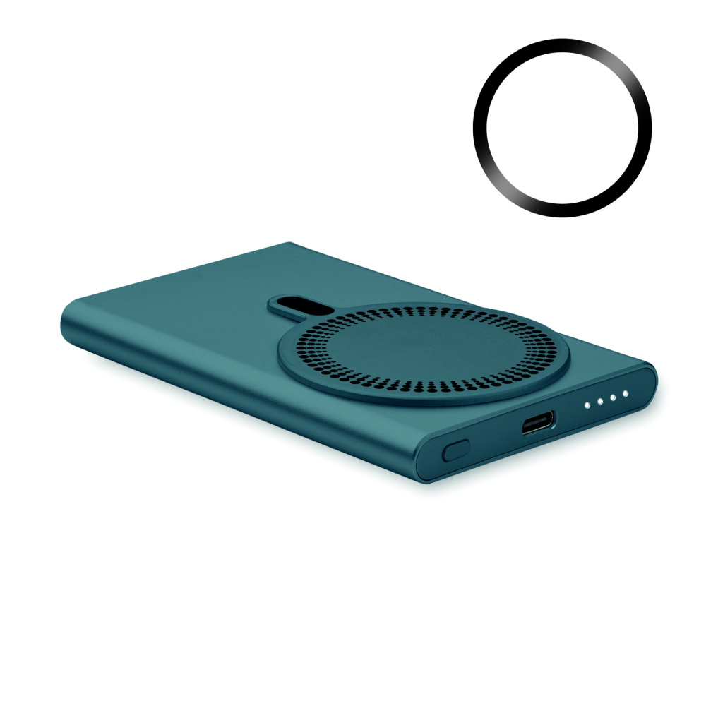 Logo trade promotional merchandise photo of: Wireless charger power bank