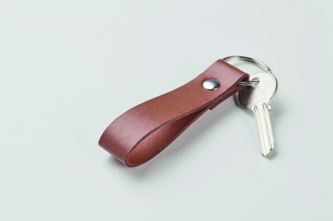 Logo trade promotional gift photo of: PU loop key ring