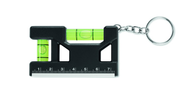 Logo trade promotional merchandise picture of: Magnetic level ABS key ring