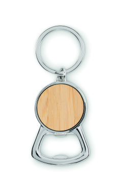 Logo trade advertising products image of: Recycled aluminium key ring