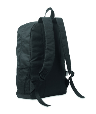 Logo trade corporate gifts image of: 600D RPET polyester backpack
