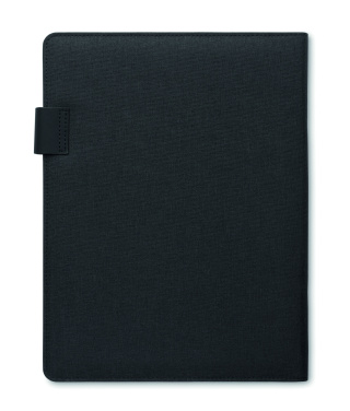 Logo trade promotional gifts image of: A4 folder and wireless charger