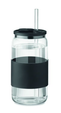 Logo trade advertising products image of: High borosilicate tumbler 550ml