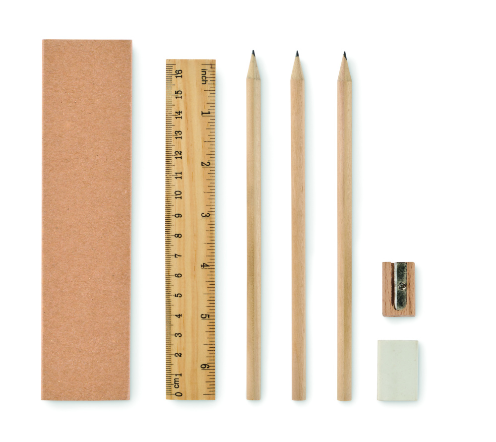 Logo trade corporate gifts picture of: Paper box stationery set