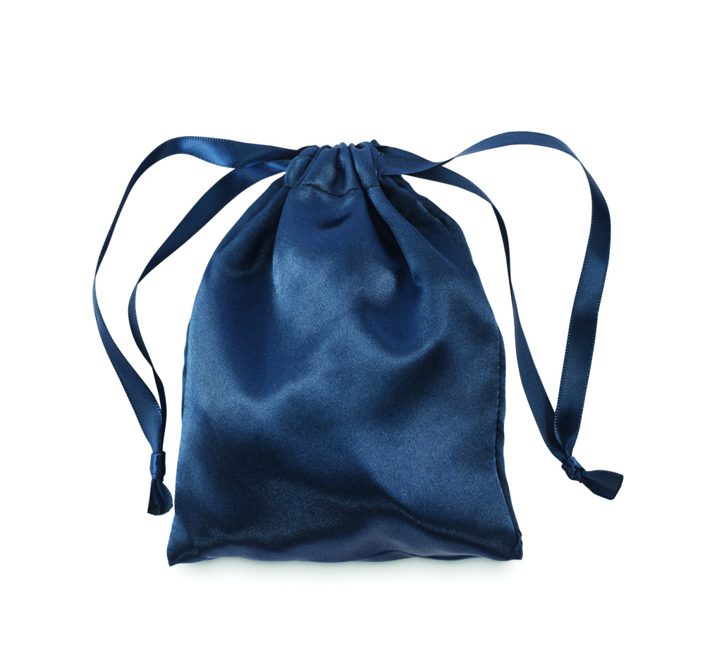 Logo trade promotional giveaways picture of: Soft polyester eye mask