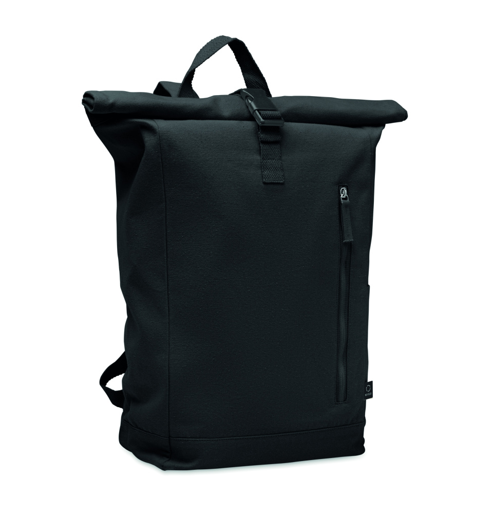Logo trade corporate gift photo of: Roll top backpack 390 gr/m²