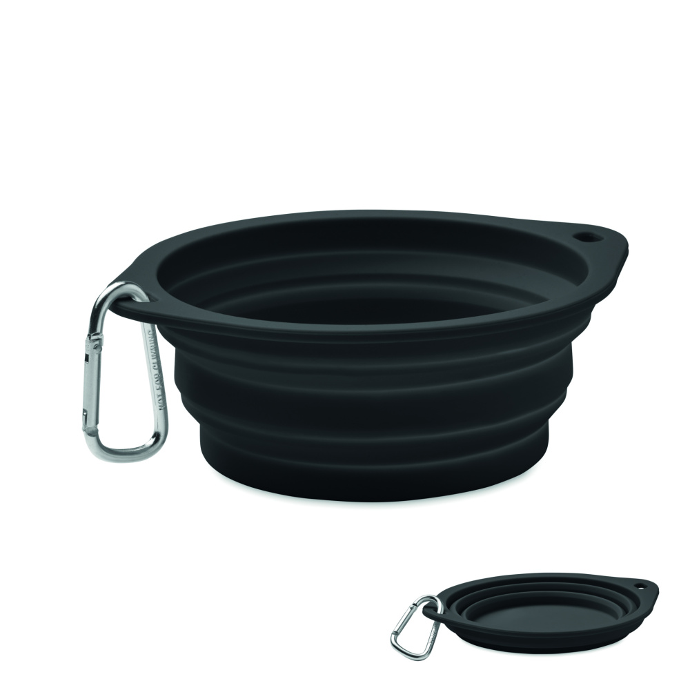 Logo trade promotional item photo of: Portable pet bowl 350 ml