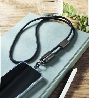 Logotrade promotional product picture of: 60W phone holder lanyard cable