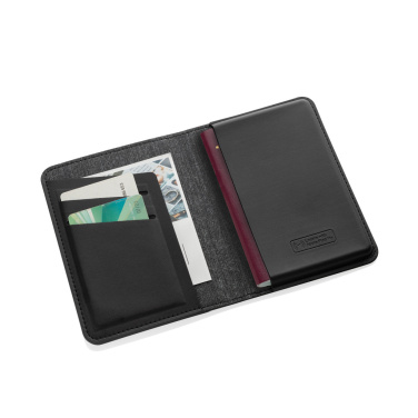 Logo trade promotional giveaways picture of: Trackmate RCS rpolyester passport holder worldwide locating