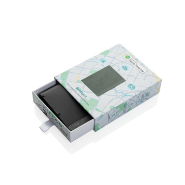 Logotrade advertising products photo of: Seekcard RCS rpolyester card wallet with worldwide locating