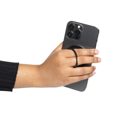Logo trade promotional gifts picture of: Terra Magnetic RCS rplastic magnetic phone holder with ring