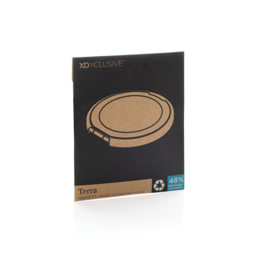 Logo trade promotional giveaways image of: Terra Magnetic RCS rplastic magnetic phone holder with ring