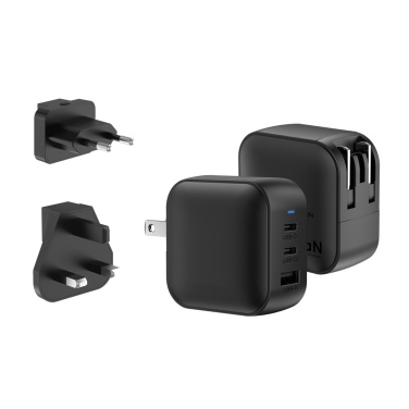 Logo trade business gifts image of: Urban Vitamin Santa Cruz RCS rplastc 70W GAN charger