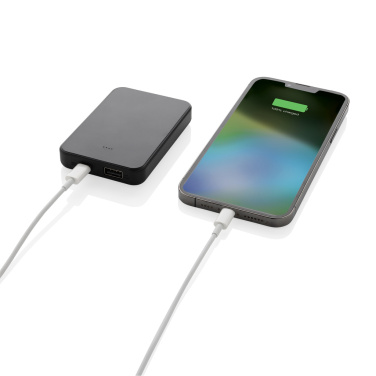 Logotrade promotional item image of: Boostcore RCS recycled plastic powerbank 5.000mAh with USB C