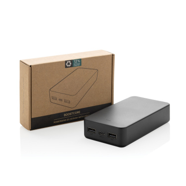 Logo trade corporate gifts image of: Boostcore RCS recycled plastic powerbank 20.000mAh USB C