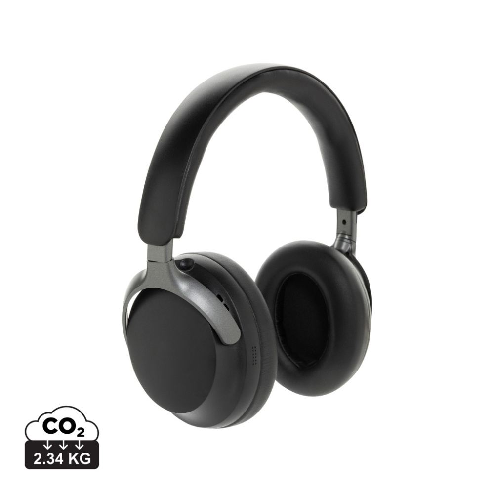 Logotrade promotional items photo of: Soundpro RCS recycled plastic ANC headphone