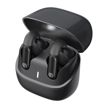 Logotrade promotional giveaway image of: Urban Vitamin Long Beach ENC rplastic wireless earbuds