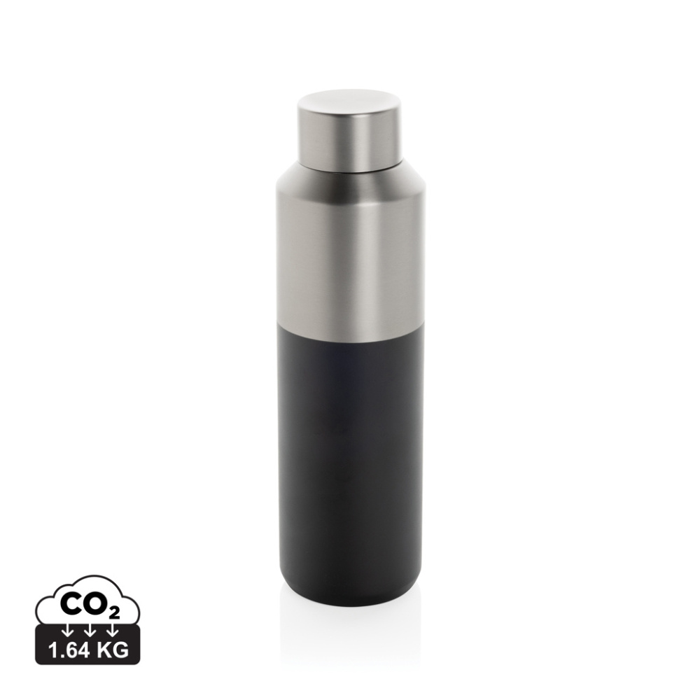 Logo trade promotional products picture of: Fluid RCS certified recycled steel water bottle 600ml